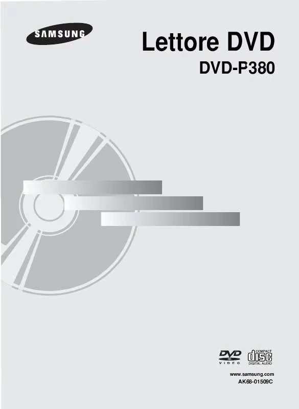 Mode d'emploi SAMSUNG DVD-P380