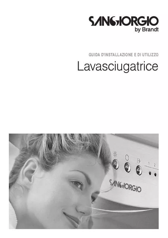 Mode d'emploi SANGIORGIO LAVASCIUGA GHIBLIA SGLA7120N