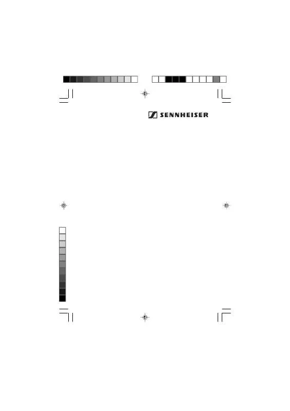 Mode d'emploi SENNHEISER HDI 302