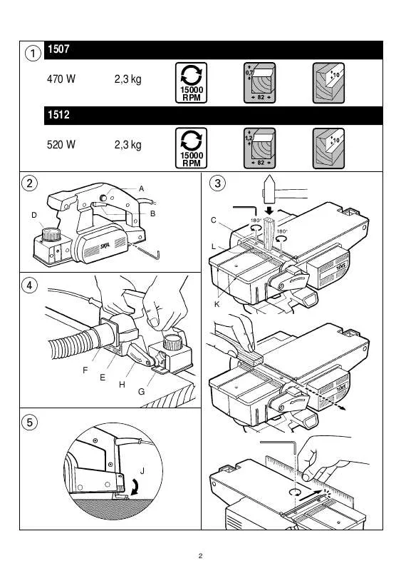 Mode d'emploi SKIL 1507