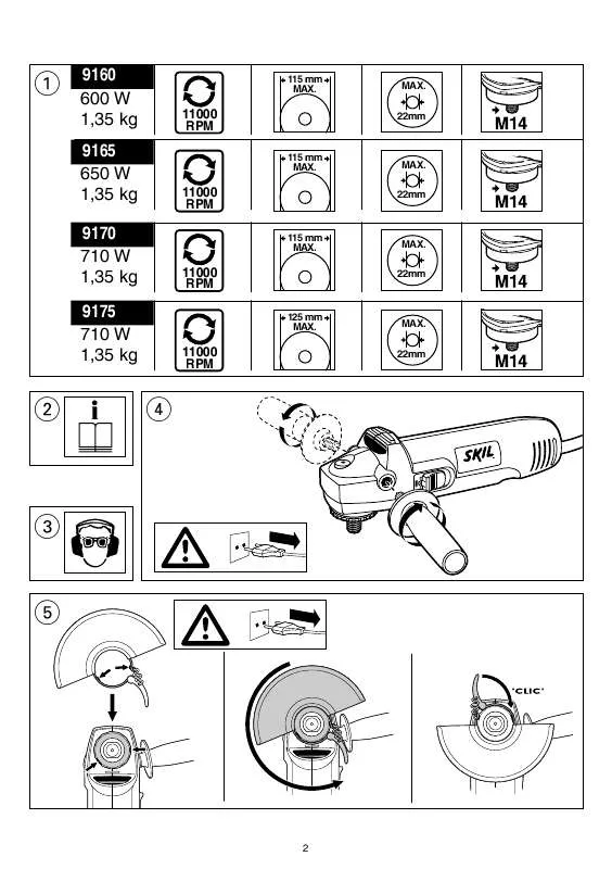 Mode d'emploi SKIL 9160