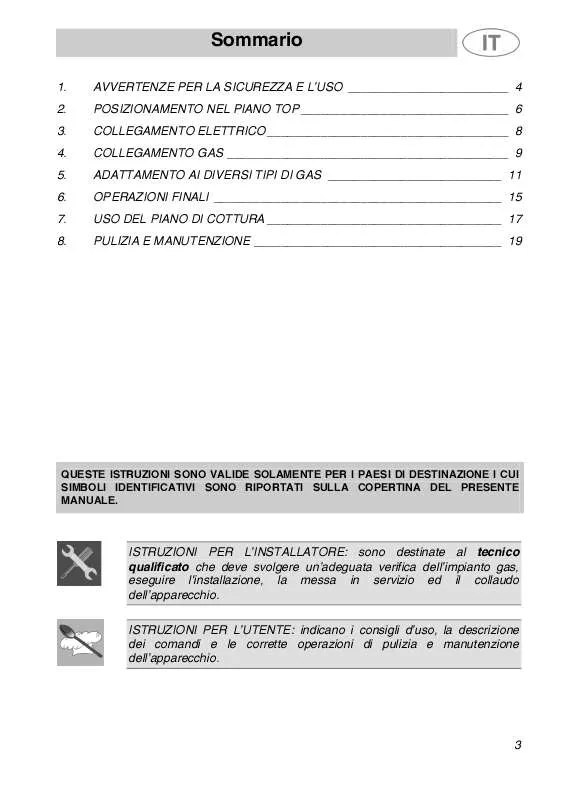 Mode d'emploi SMEG 3EM-374N