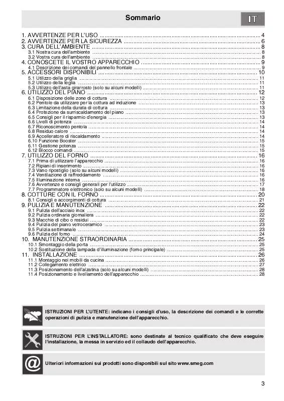 Mode d'emploi SMEG C9IMX-1