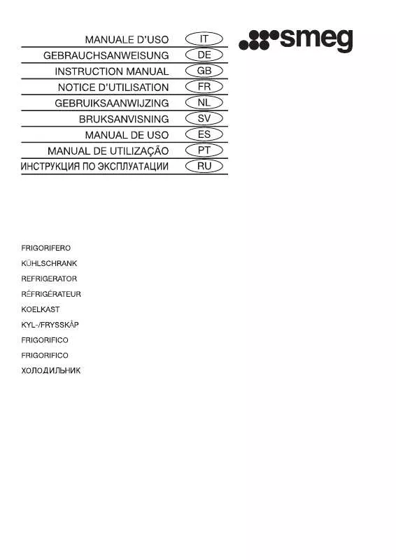 Mode d'emploi SMEG FA800AOS