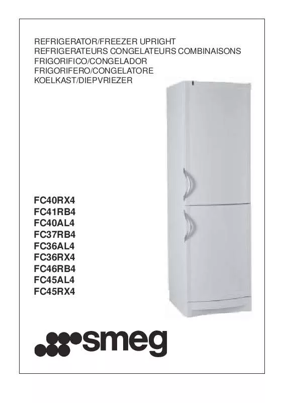 Mode d'emploi SMEG FC37RB4