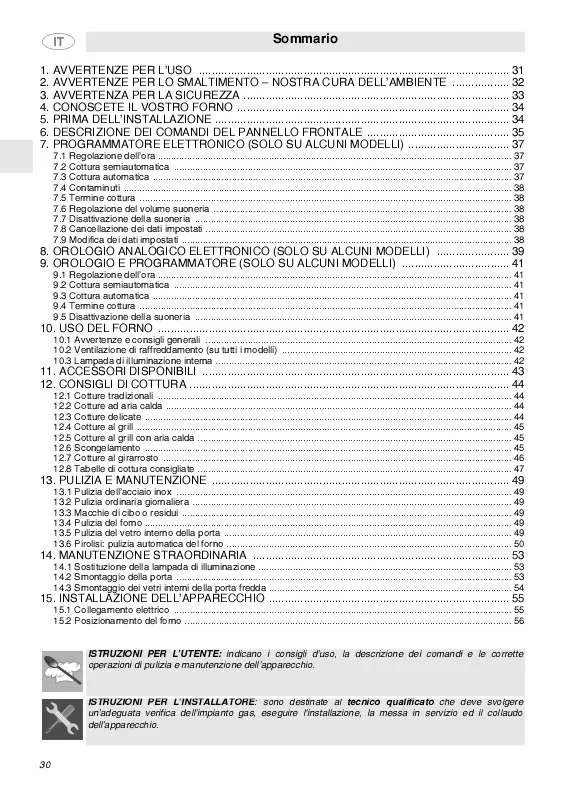 Mode d'emploi SMEG FP138X