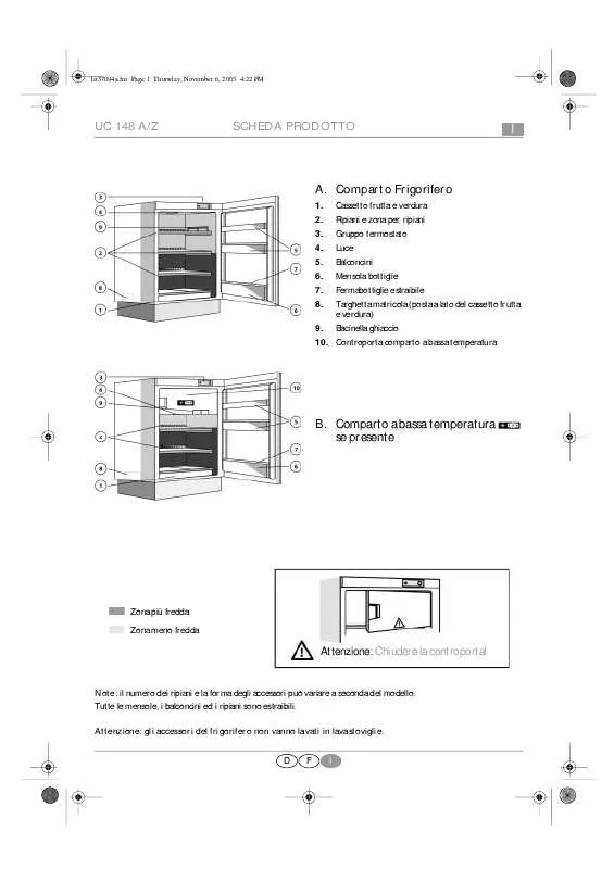 Mode d'emploi SMEG FR148A