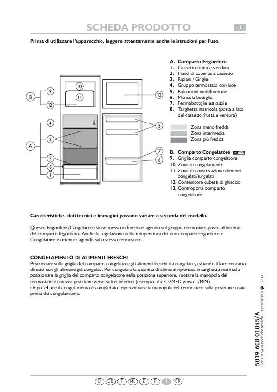 Mode d'emploi SMEG FR270AP