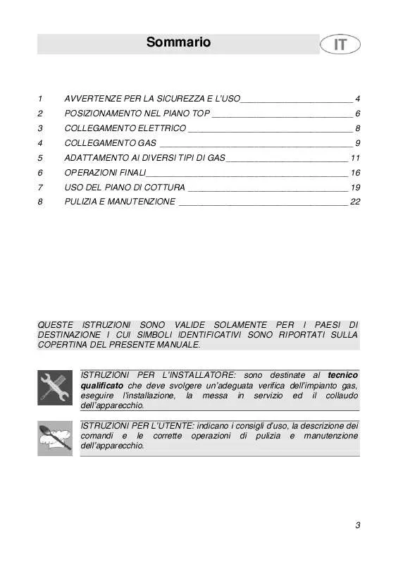 Mode d'emploi SMEG HB64CAS1