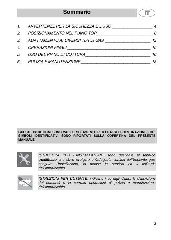 Mode d'emploi SMEG PGF75-2