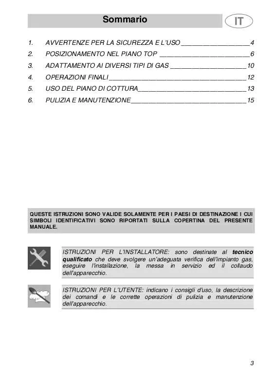 Mode d'emploi SMEG PGF95