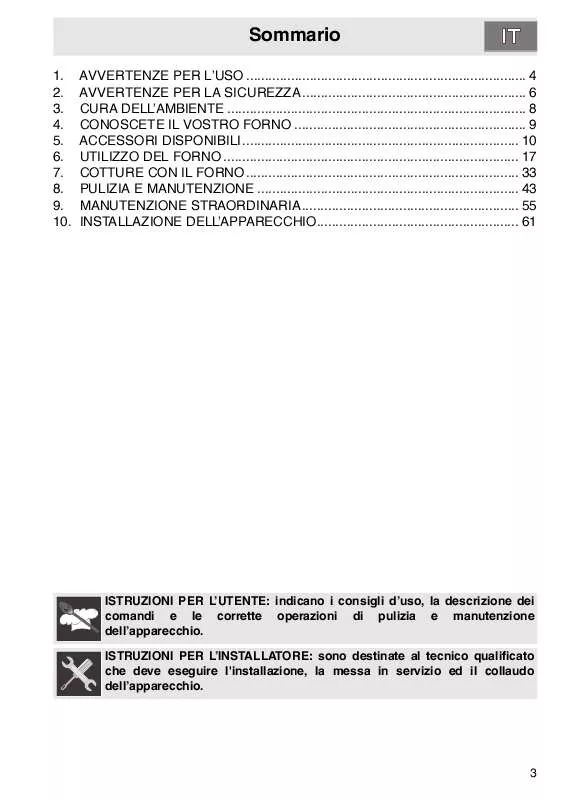 Mode d'emploi SMEG SC109-8