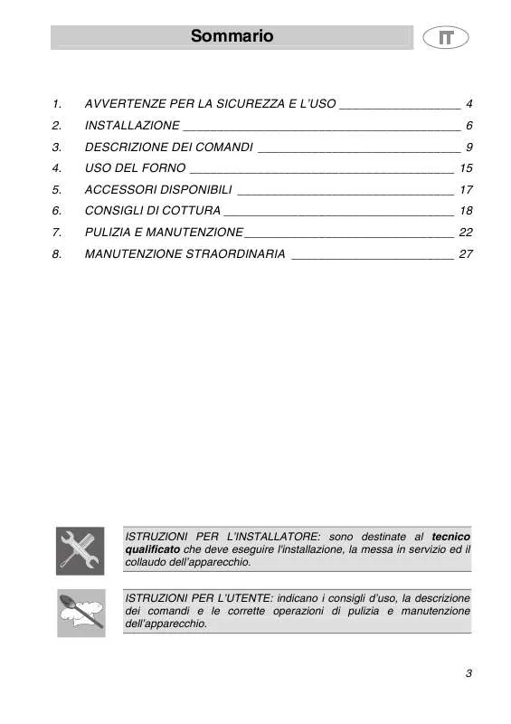 Mode d'emploi SMEG SC170-6