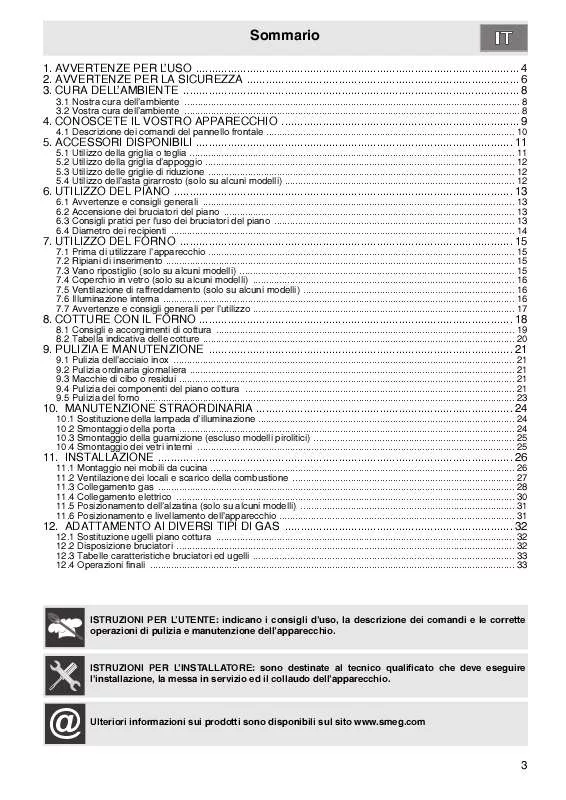 Mode d'emploi SMEG SCD60EMX8