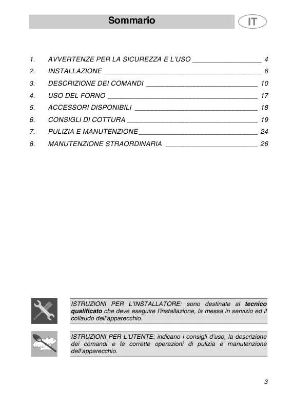 Mode d'emploi SMEG SCKD365MX