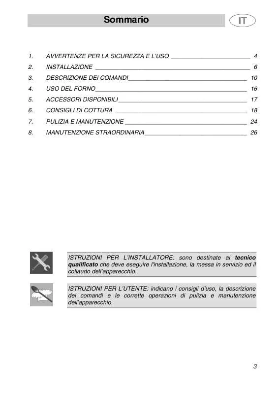 Mode d'emploi SMEG SO66CAS-5