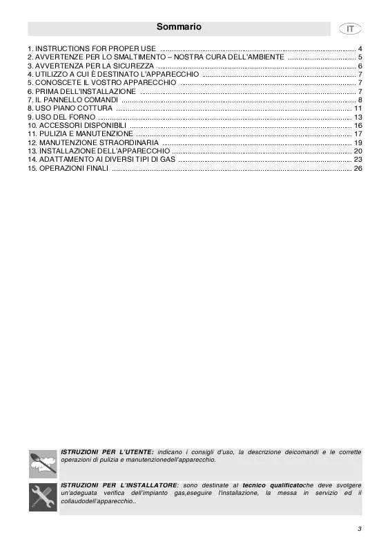 Mode d'emploi SMEG SX91EAG