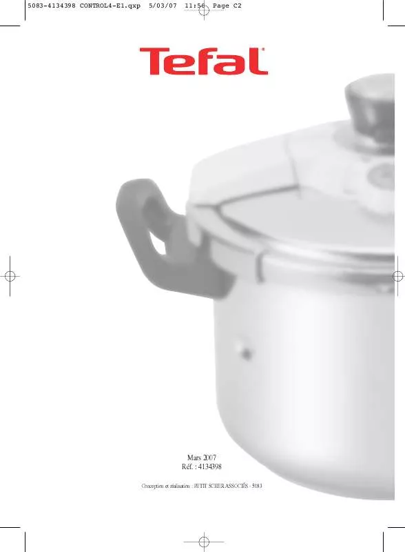 Mode d'emploi TEFAL 4134