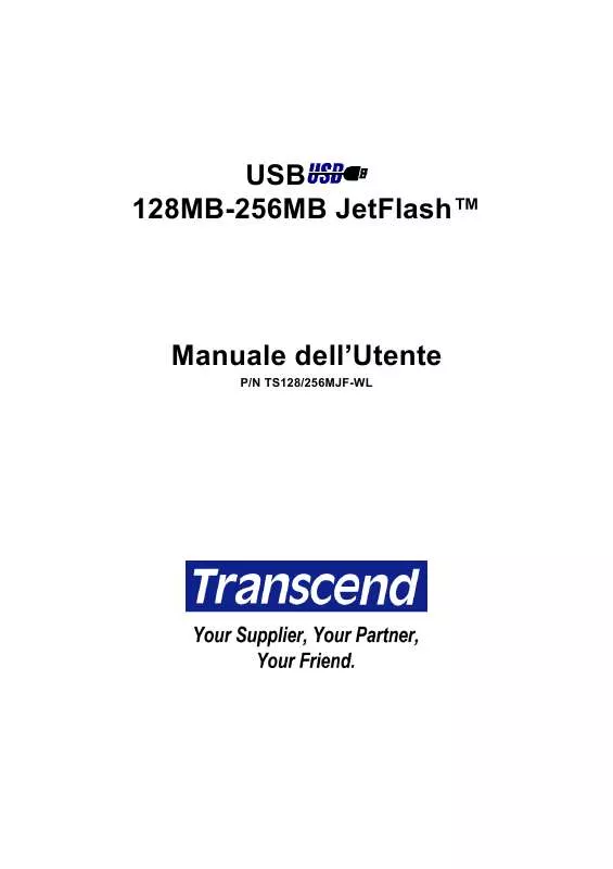 Mode d'emploi TRANSCEND TS128MJF-WL