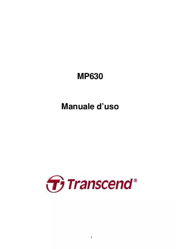 Mode d'emploi TRANSCEND TS2GMP630