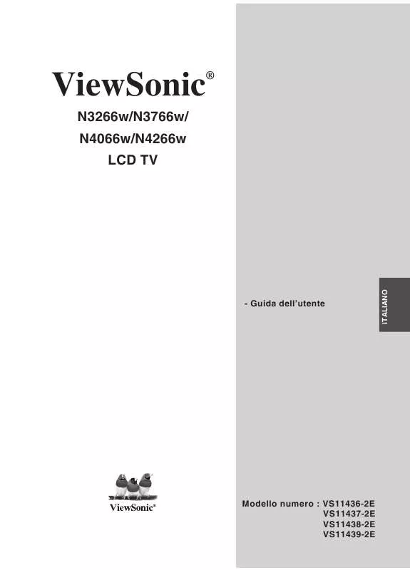 Mode d'emploi VIEWSONIC N4266W