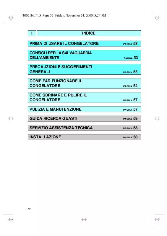 Mode d'emploi WHIRLPOOL AFG 305/H