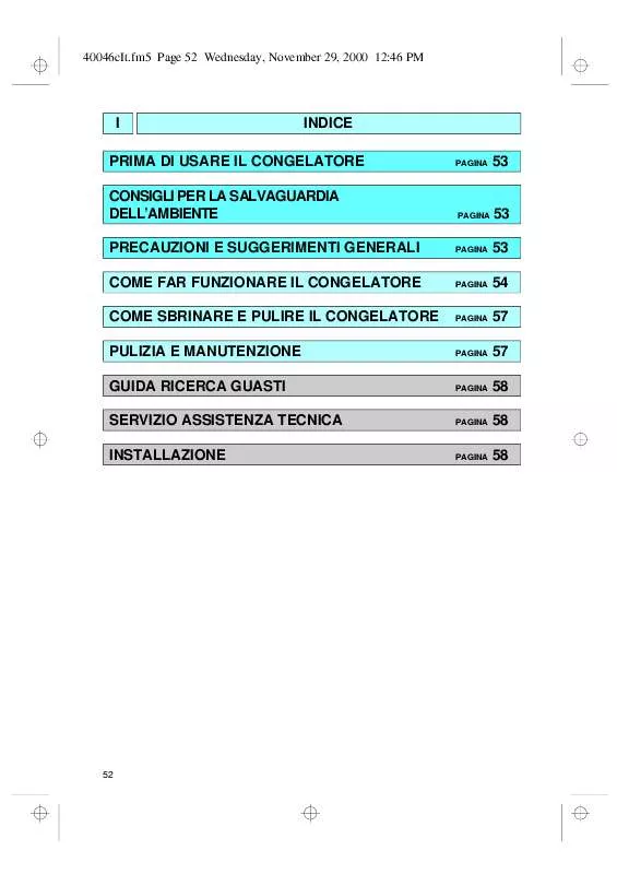 Mode d'emploi WHIRLPOOL AFG 3190