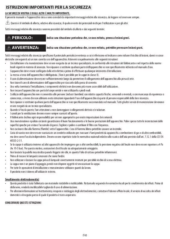 Mode d'emploi WHIRLPOOL AKR 559/1 IX