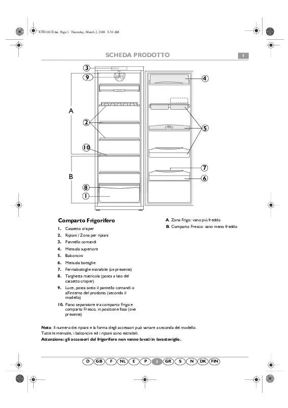 Mode d'emploi WHIRLPOOL ARC 1782/IX REFRIGE