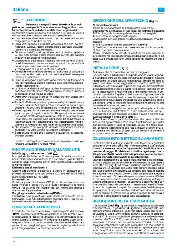 Mode d'emploi WHIRLPOOL ARG 598-K/G/01