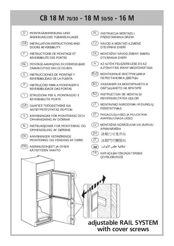 Mode d'emploi WHIRLPOOL ARL 760