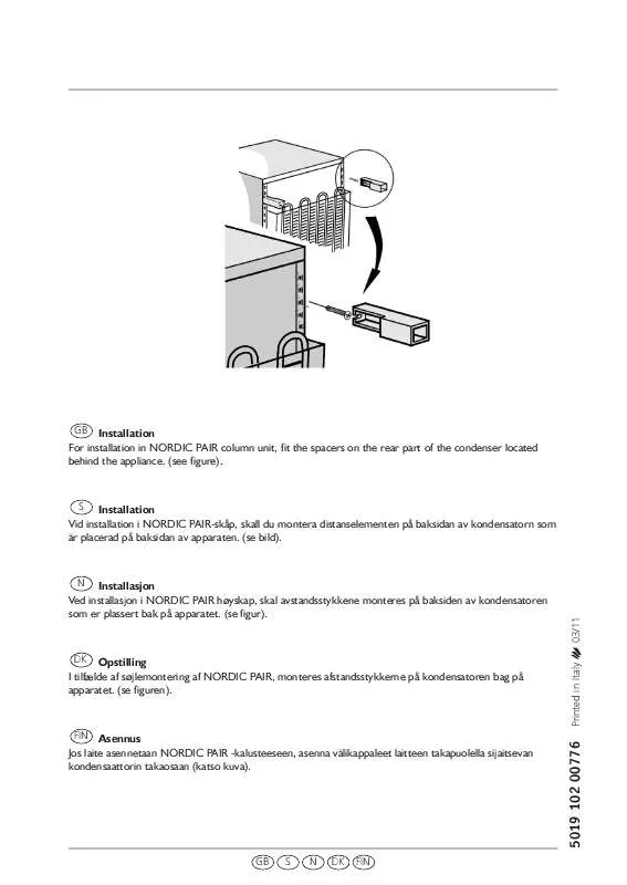 Mode d'emploi WHIRLPOOL ART 486/A /7