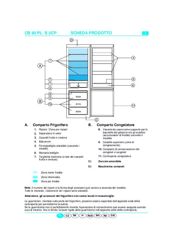 Mode d'emploi WHIRLPOOL ARZ 505/G