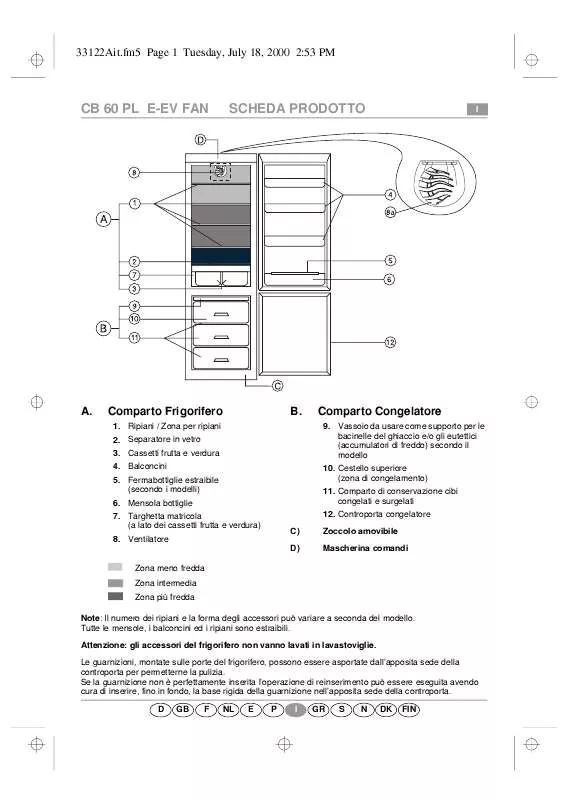 Mode d'emploi WHIRLPOOL ARZ 896-1/H/PEARL