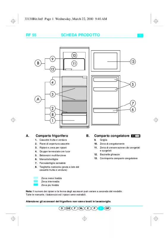 Mode d'emploi WHIRLPOOL ARZ 908/H/SILVER