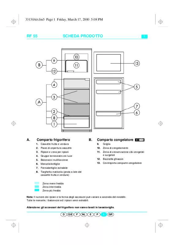 Mode d'emploi WHIRLPOOL ARZ 908/H