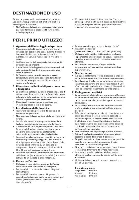 Mode d'emploi WHIRLPOOL AWO/D 5809