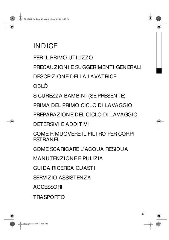 Mode d'emploi WHIRLPOOL AWO/D 6704