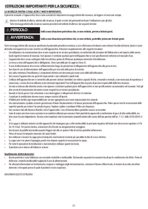 Mode d'emploi WHIRLPOOL DBRI 5810/01 IN PT