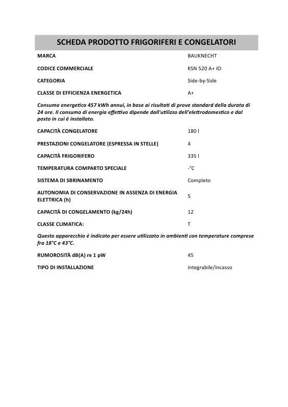 Mode d'emploi WHIRLPOOL DPA 41 NF IS