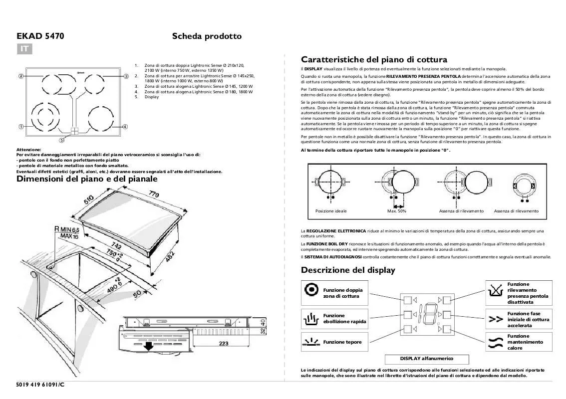 Mode d'emploi WHIRLPOOL EKAD 5470 IN