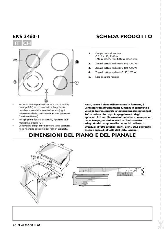 Mode d'emploi WHIRLPOOL EKS 3460-1 SW