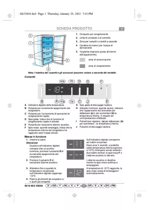 Mode d'emploi WHIRLPOOL GKEA 291 OPTIMA PLUS