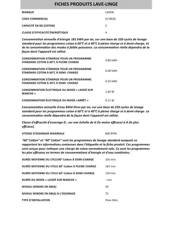 Mode d'emploi WHIRLPOOL GTC 1101