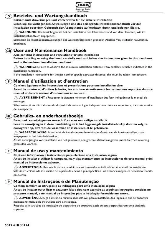 Mode d'emploi WHIRLPOOL HDL 00 W