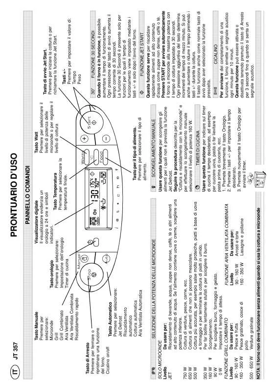 Mode d'emploi WHIRLPOOL JT 357 BLACK