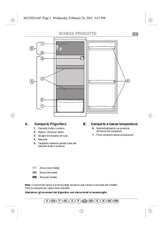 Mode d'emploi WHIRLPOOL KVA 135 OPTIMA