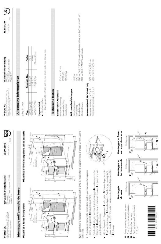 Mode d'emploi WHIRLPOOL MIWELL SEC 539 BLACK