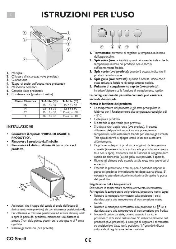 Mode d'emploi WHIRLPOOL PCF 140 A