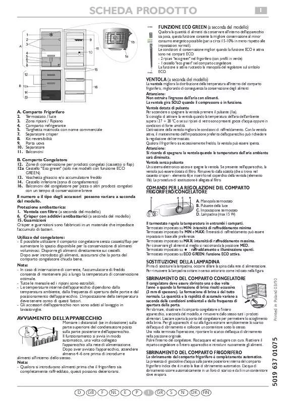 Mode d'emploi WHIRLPOOL PRB 380W A